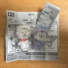 BT21 フォトフレームマスコット　２種類セット
