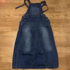 オーバーオールスカート