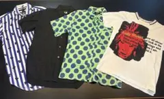 COMMEdesGARCONS、MARCBYJACOBS、zucca シャツ4点