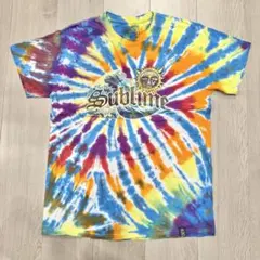 Sublime 4:20 タイダイ柄 Tシャツ M 古着　バンドTシャツのサムネイル