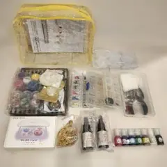 新品 UV レジン セット スターターキット シャカシャカレジン ぷくぷくシール