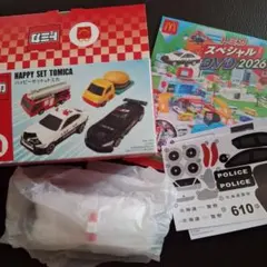 マクドナルド ハッピーセット トミカ 日産スカイライン パトカー DVD 付き