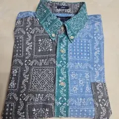 U*e様 ポロ ラルフローレン 半袖 シャツ L vintage camp ペイ - メルカリ