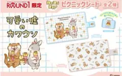 ブルー　可愛い嘘のカワウソ　ピクニックシート