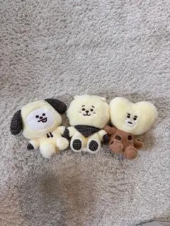 3点セット】限定品タオル生地 もふもフレンズ ラム クマ ウサギ - メルカリ