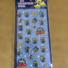 え*ち様 ぷくぷくシール　ディズニー　トイストーリー　リトルグリーンメン　正規品