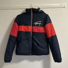 トミーヒルフィガー リバーシブル ボアジャケット S メンズ 4WAY ベスト可