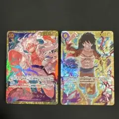 ワンピースカード モンキーDルフィ sec シークレットセットのサムネイル