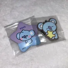 BT21 Koya 缶バッジ 星型 - メルカリ