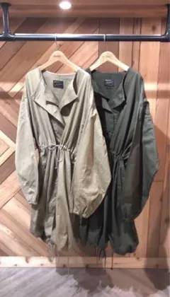 Kastane ガスコートカーキ