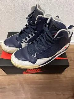 Nike Air Jordan flightネイビー/ホワイト《箱無し》