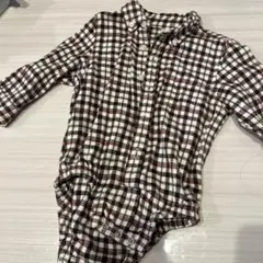 baby GAP チェックロンパース