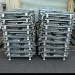中古Cメッシュパレット 20台 鉄箱W1000×800×850mm - メルカリ