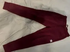 adidas バーガンディ ジョガーパンツ XS