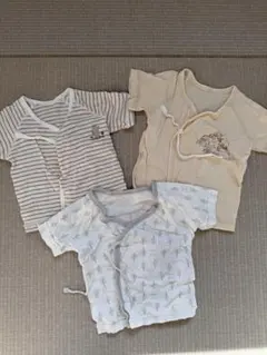 ベビー肌着 3点セット コットン