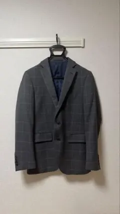 スーツ　グレー　ジャケット