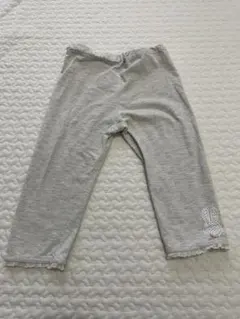 スパッツ　レギンス　ボトムス　ウサギ刺繍付き　110cm