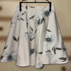 snidel 花柄 フレアスカート free