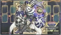 遊戯王 WCQ 道化の一座 ホワイトフェイス クラウンクラン プレイマット