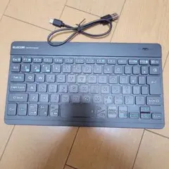 ELECOM bluetoothキーボードTK-TM15BPGMのサムネイル