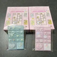 トレーディングミニタイルシール 2枚セット