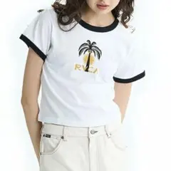 RVCA ルーカ レディース 半袖Tシャツ ショート丈のサムネイル