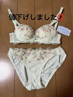 新品未使用 チュチュアンナ トキメキブラ ブラショーツセット B65