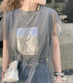 美品　mily bilet　Tシャツ　Lサイズ