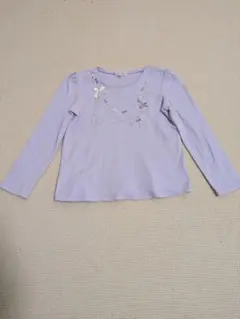 any FAM 長袖カットソー パープル 130cm