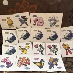 ポケモンパンシール215弾18枚