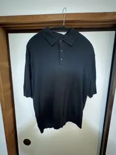 ユニクロ　ニットポロシャツ