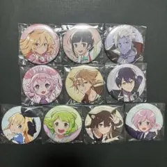 麻雀ファイトガール 2周年記念くじ 缶バッジ 全種セット パイン イヨ