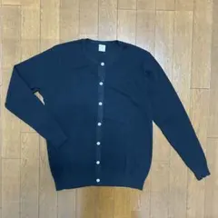 GICIPI/ジチピ/コットン/ニット/リブ/カーディガン/長袖/ブラック/薄手のサムネイル