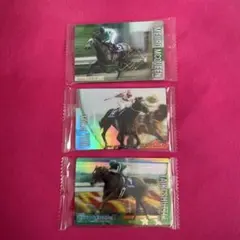 サラブレッドホースコレクション　３枚セット