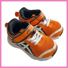 アシックス ベビースニーカー12cm カクレクマノミ オレンジ asics