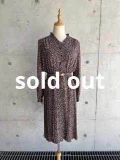 ✨️専用ページ✨️【Used】和柄っぽい♡ベルト付きワンピース