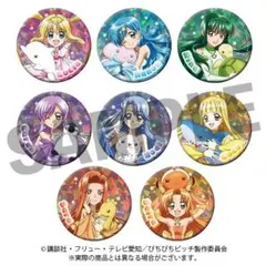 ぴちぴちピッチ ラウンドワン ROUND1 限定 ホログラム缶バッジ 全種