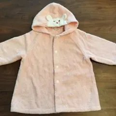 MIKI HOUSE クマフード ベビーバスポンチョ