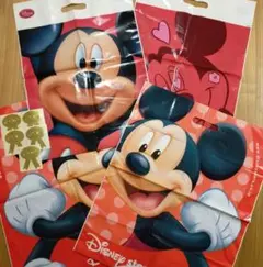 ディズニーストア　ショップ袋　シール　ミッキー