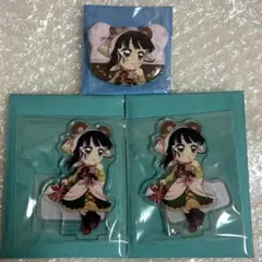 鬼滅の刃 実りの秋まつり 2025 アクリルスタンド 缶バッジ 栗花落カナヲ