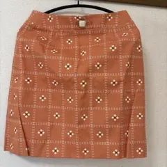 新品タグ付 dazzlin スカート M オレンジ 和柄 春夏 レディースのサムネイル