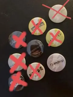 レディクレ　缶バッチ