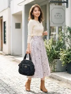 COACH コーチ シグネチャー ハンドバッグ チャーム付