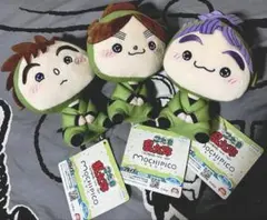 忍たま もちぴこぬい 第九段の次屋三之助と富松作兵衛、第十弾の三反田数馬の3種