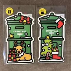 ポスト型ポストカード クリスマス
