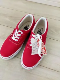 未使用　VANS スニーカー レッド 23.5cmのサムネイル