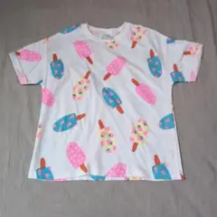 ZARA アイスクリーム柄 Tシャツ 5-6歳　116cm