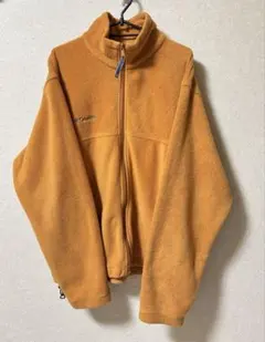 Columbia フリースジャケット オレンジ