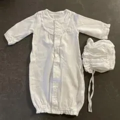 ホワイト セレモニースーツ 帽子付き