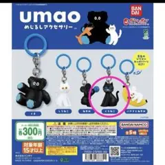 umaoめじるしアクセサリー　くろねこ